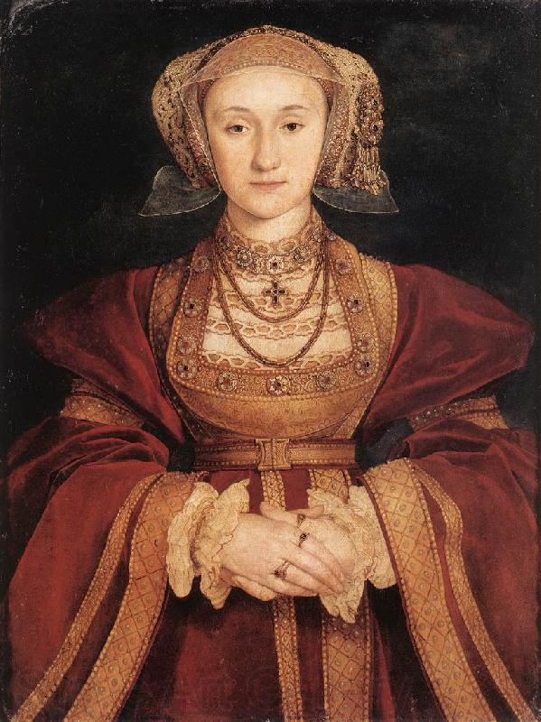 HOLBEIN, Hans the Younger Portrait of Anne of Cleves sf Spain oil painting art